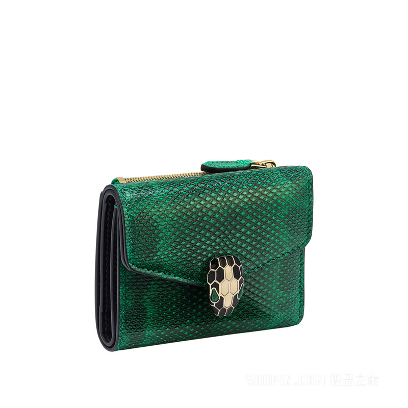 Serpenti Forever 三折钱夹