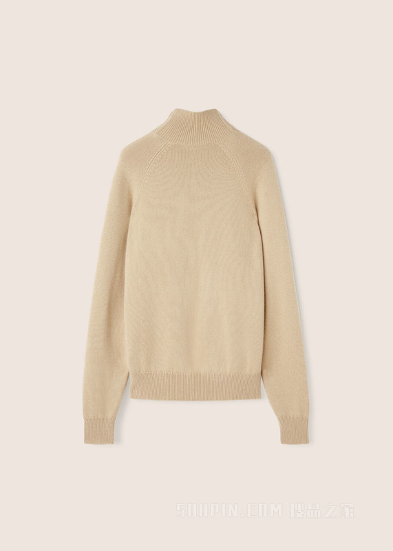Loro Piana 女士高领针织衫 骆马毛