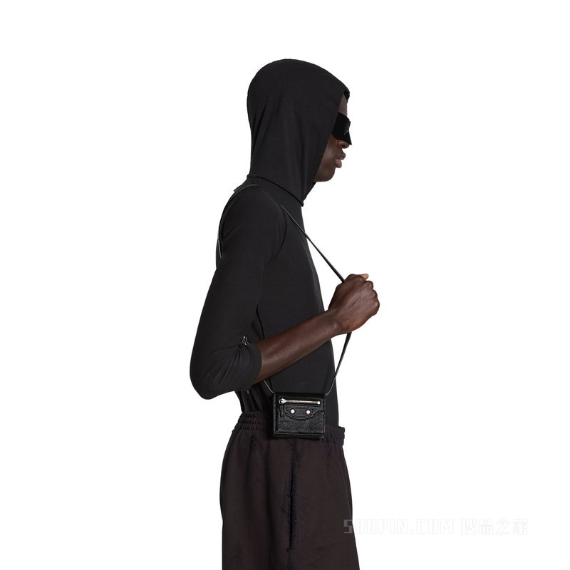 LE CAGOLE MEN肩带钱包