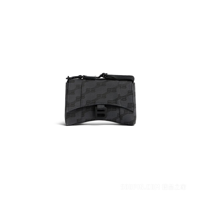 DOWNTOWN MEN BB MONOGRAM提花帆布超小号斜挎包