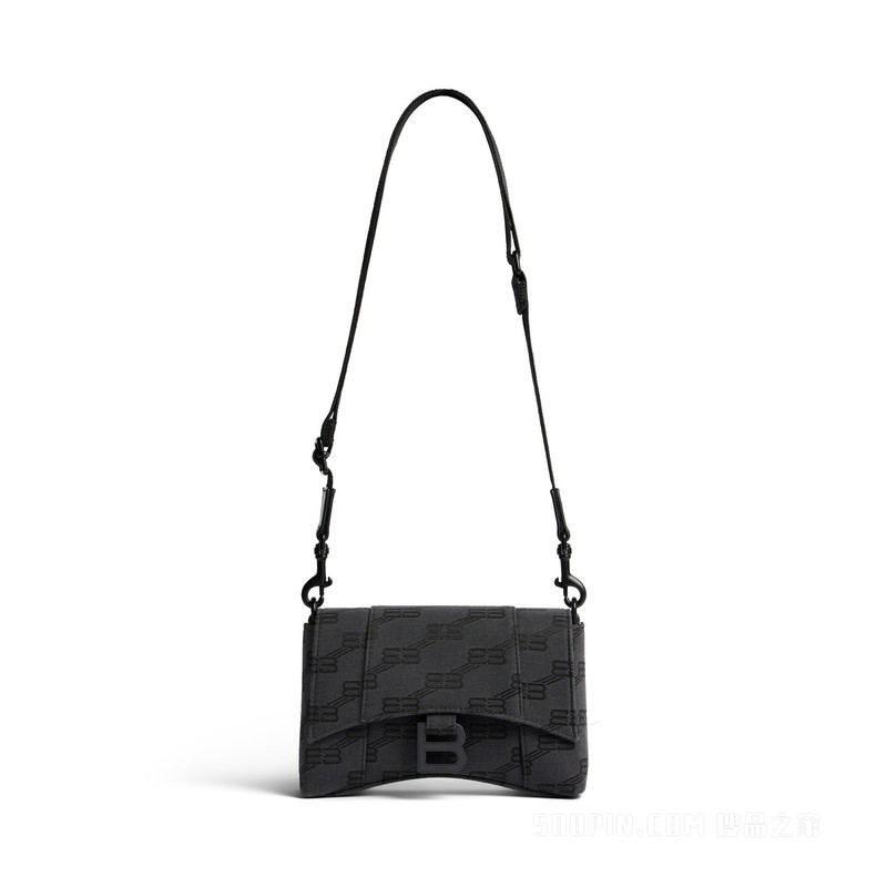 DOWNTOWN MEN BB MONOGRAM提花帆布超小号斜挎包