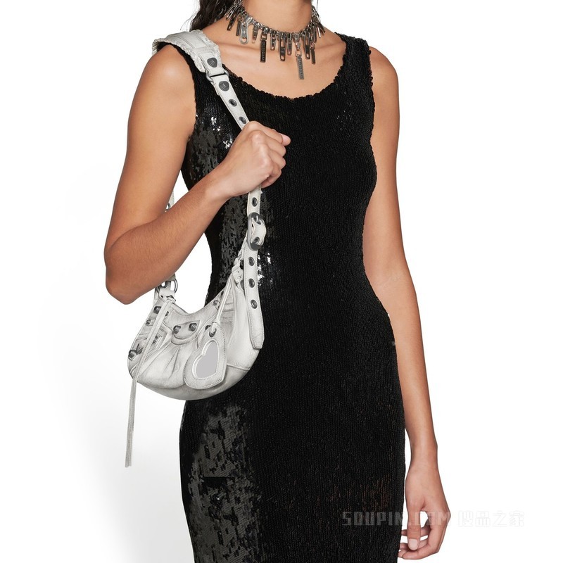 LE CAGOLE 灰黯效果加小号单肩包