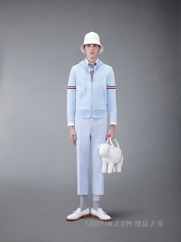 [早春新品]男士棉质臂环饰连帽衫