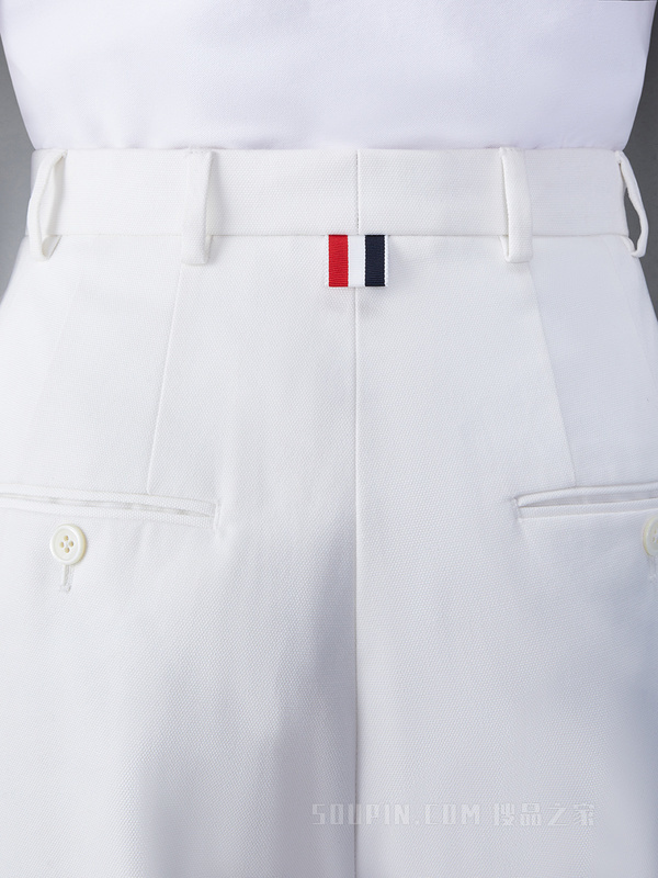 [早春新品]女士帆布高腰直筒裤