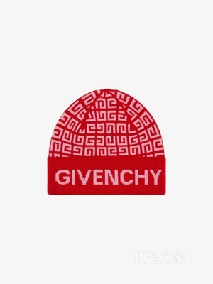 Givenchy 4G LOGO提花无边软帽