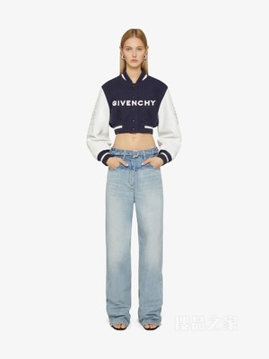 短款GIVENCHY LOGO夹克
