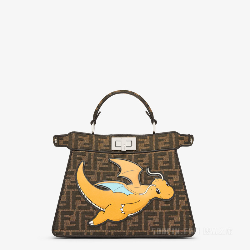 FENDI/芬迪】Peekaboo ISeeU小号手袋2024年春节限定系列手袋