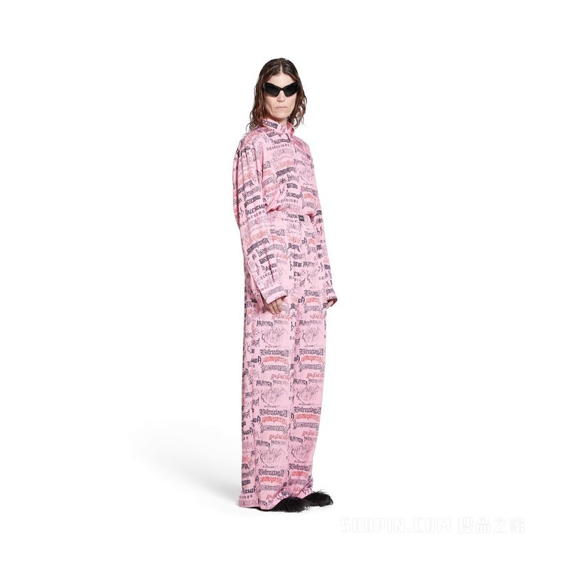 DIY METAL ALLOVER PYJAMA长裤