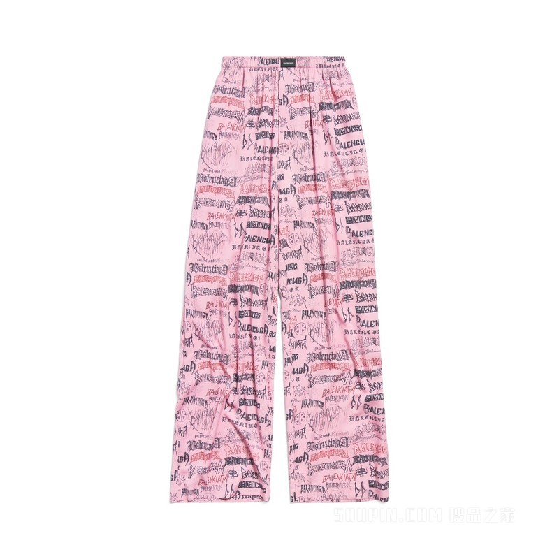 DIY METAL ALLOVER PYJAMA长裤