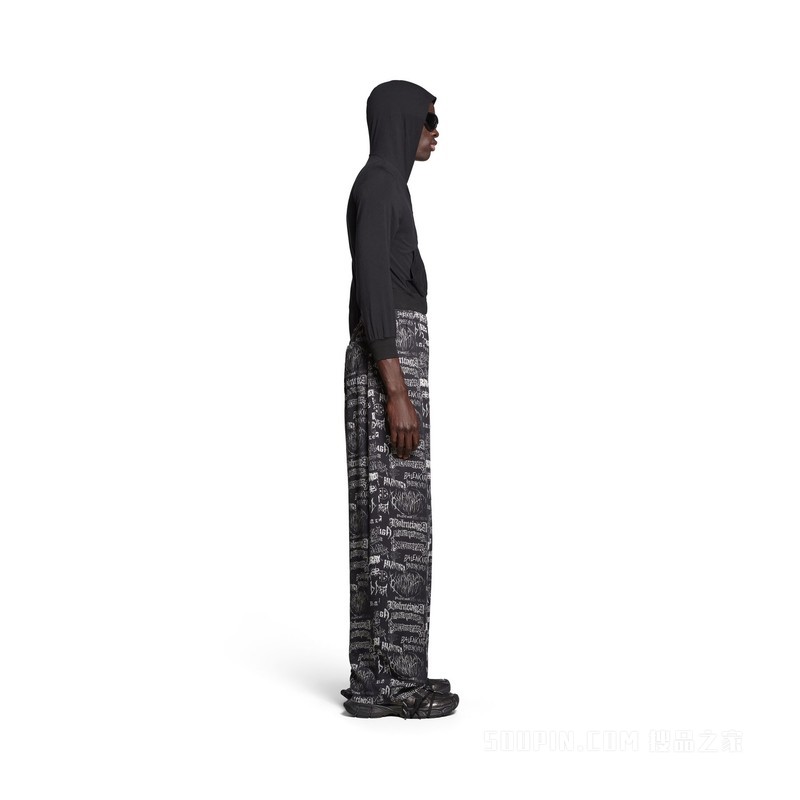 DIY METAL ALLOVER PYJAMA长裤