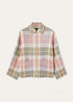 Loro Piana 女士羊毛夹克外套 羊绒, 初剪羊毛