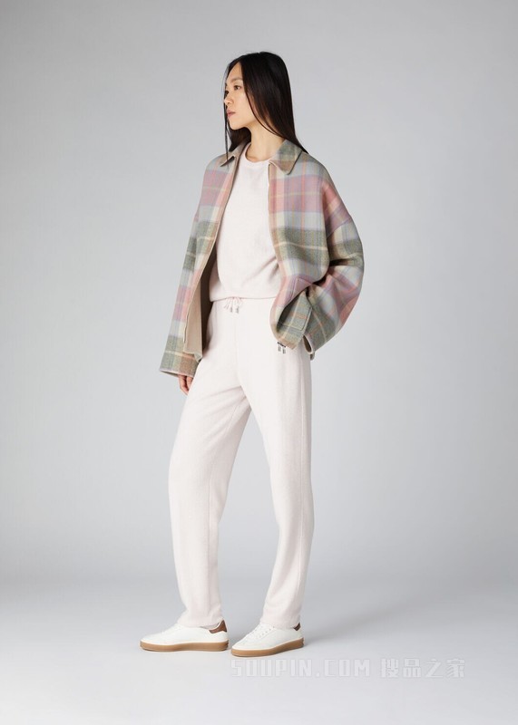 Loro Piana 女士羊毛夹克外套 羊绒, 初剪羊毛