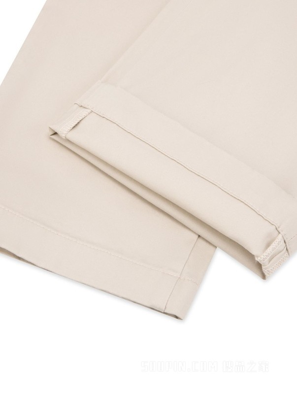 24新款春季男经典一字袋小绣标光泽直筒西装裤休闲裤22333