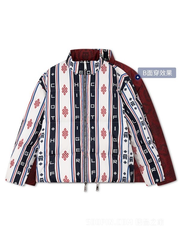 Clot 新春特别系列24早春男女双面穿宽松立领羽绒服34797