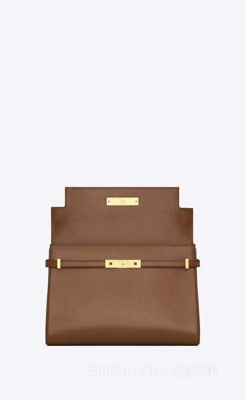 MANHATTAN box saint laurent皮革手提包