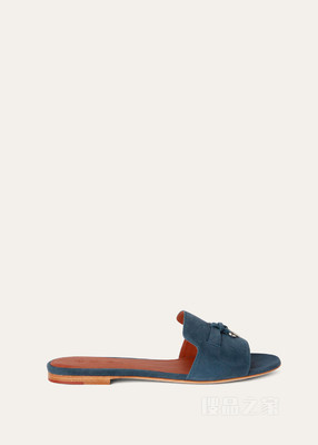 Summer Charms Slipper 女士凉鞋 绒面小山羊皮