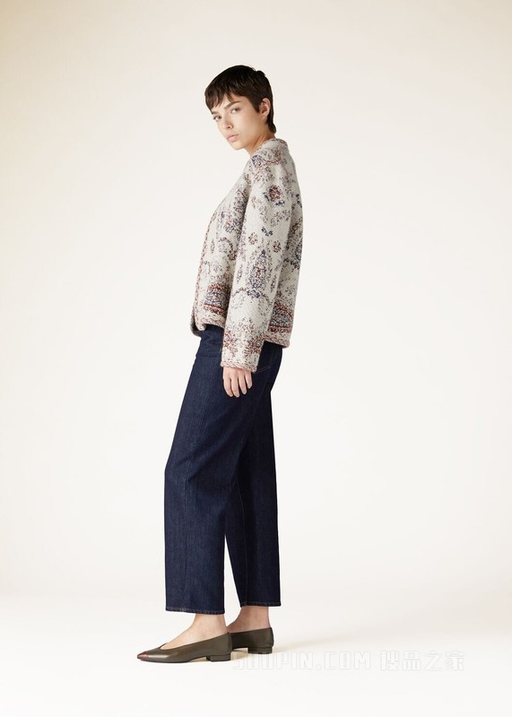 Ishikari 女士夹克 桑蚕丝, 羊绒, 小羊绒
