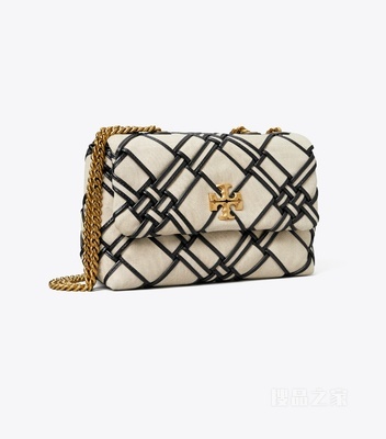 Kira 小号帆布两用肩背包 自然色/黑色