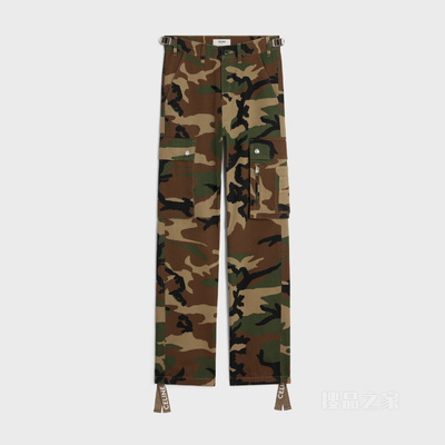迷彩棉质工装裤 CAMOUFLAGE-02CQ