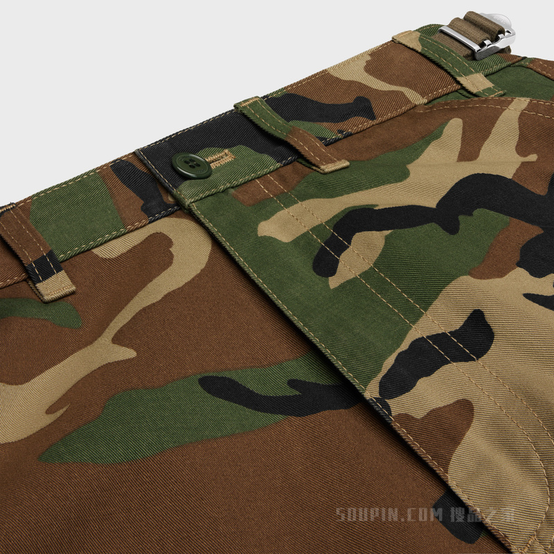 迷彩棉质工装裤 CAMOUFLAGE-02CQ