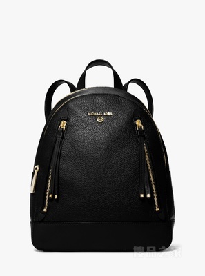 Brooklyn 中号皮质双肩包