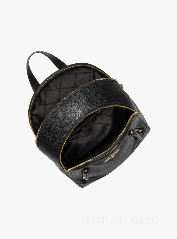 Brooklyn 中号皮质双肩包