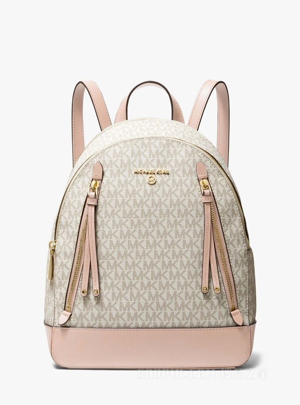 Brooklyn 中号老花双肩包