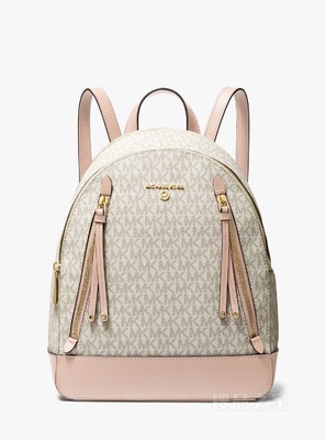 Brooklyn 中号老花双肩包