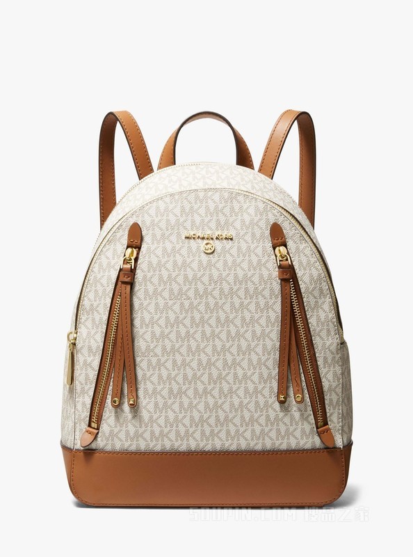 Brooklyn 中号老花双肩包