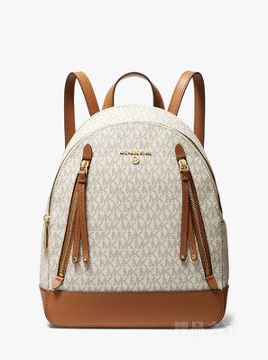 Brooklyn 中号老花双肩包
