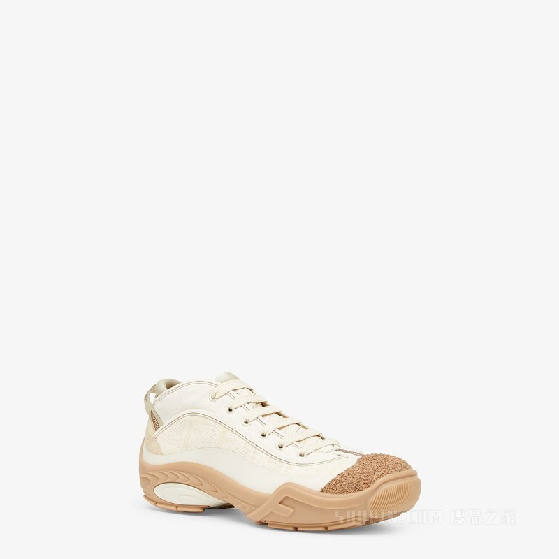 FENDI Lab运动鞋 白色布料中帮鞋