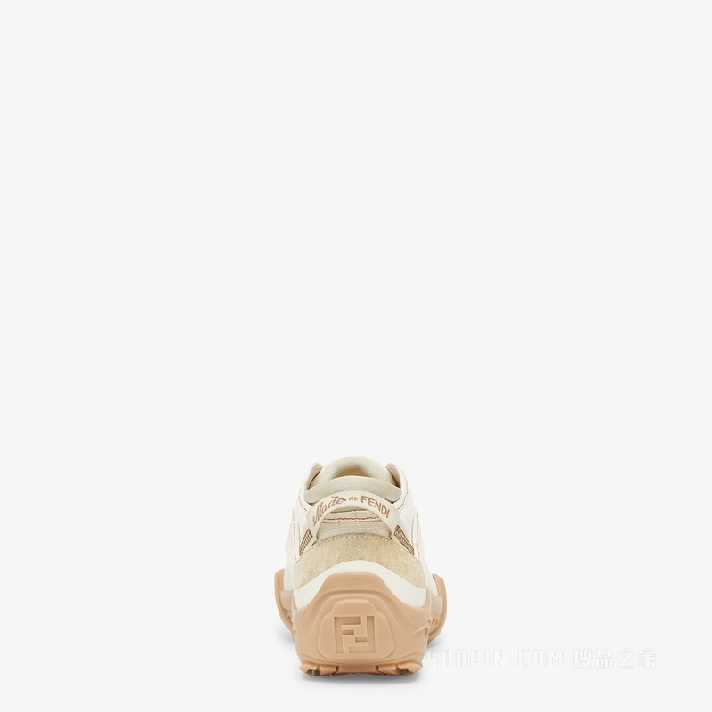 FENDI Lab运动鞋 白色布料中帮鞋