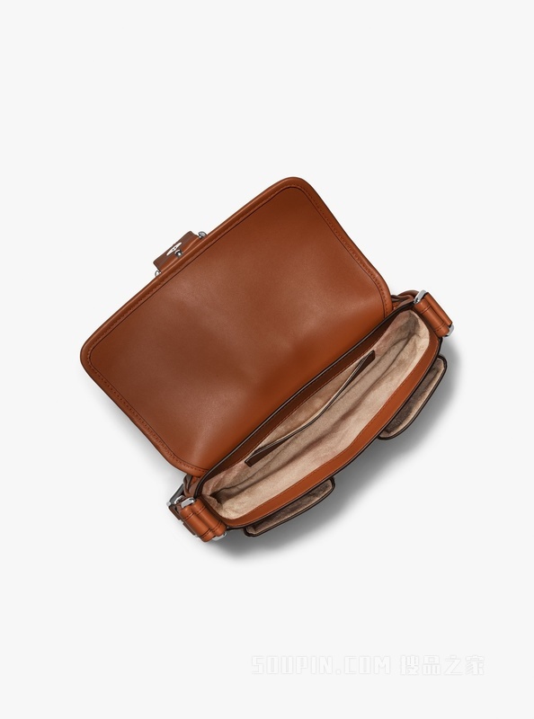 Colby 中号皮质单肩包