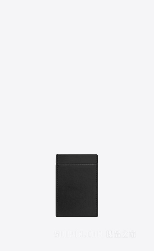 SAINT LAURENT PARIS光滑皮革香烟盒