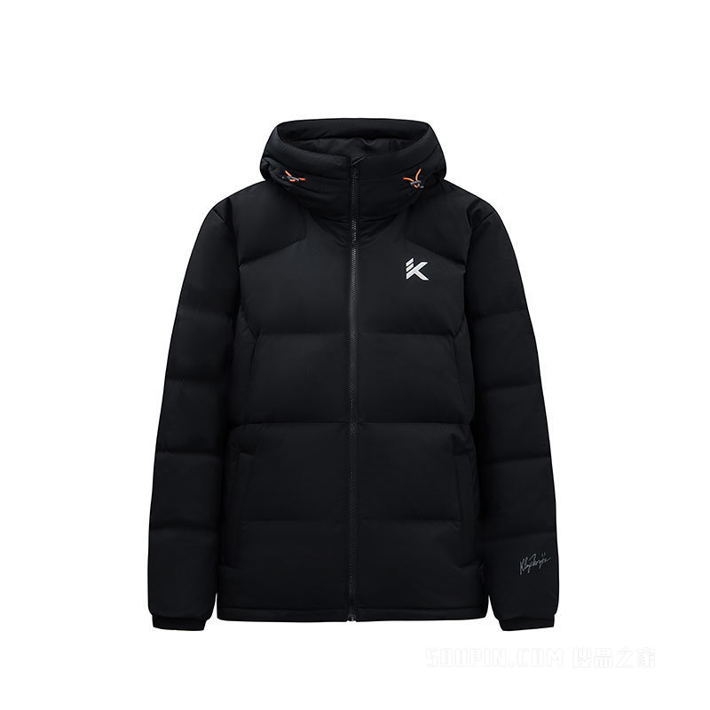 安踏KT Captain Klay系列生物基防泼水科技男子羽绒服