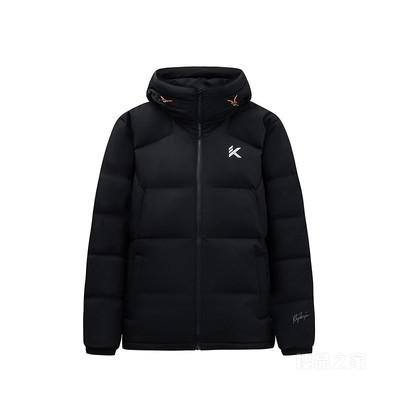 安踏KT Captain Klay系列生物基防泼水科技男子羽绒服