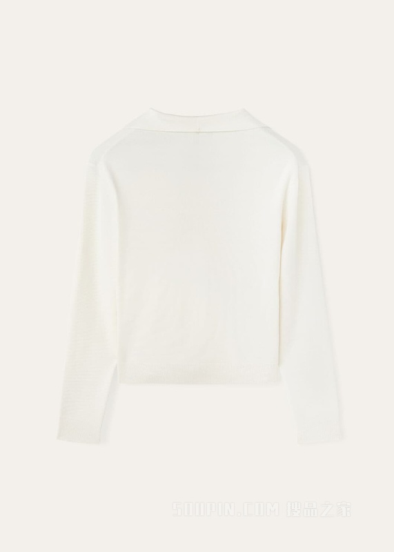 Sorbonne 女士Polo 衫 棉 , 桑蚕丝