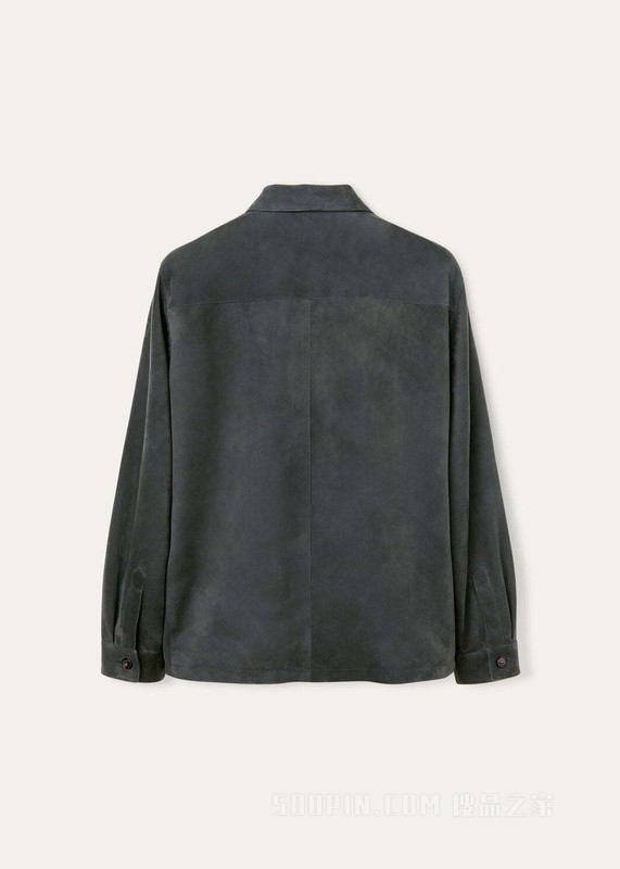 Loro Piana 男士外套式衬衫 小山羊皮