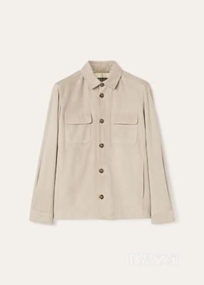 Loro Piana 男士外套式衬衫 小山羊皮