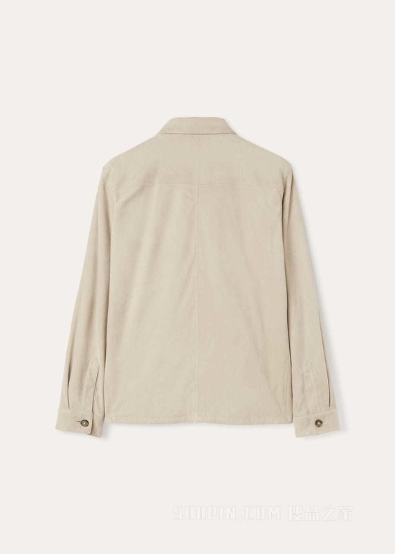 Loro Piana 男士外套式衬衫 小山羊皮
