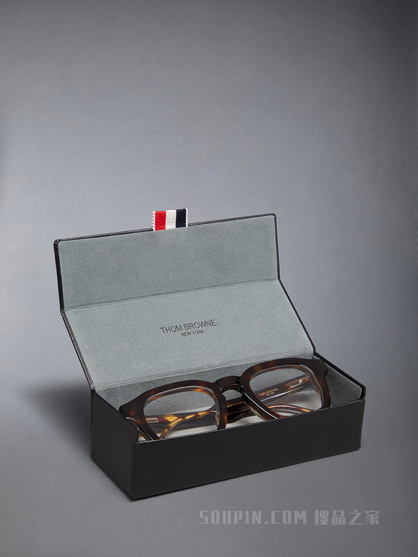 [新品][礼物]时尚长方形平光眼镜