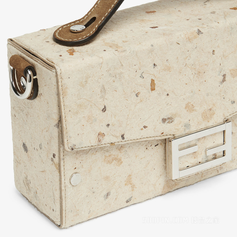 Baguette Soft Trunk Kengo Kuma x FENDI 原色瓦希纸和麂皮手袋