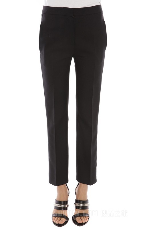 High Waisted Cigarette Trouser