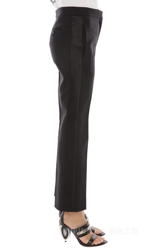 High Waisted Cigarette Trouser