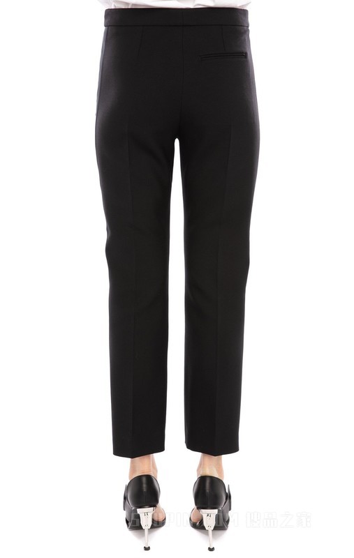 High Waisted Cigarette Trouser