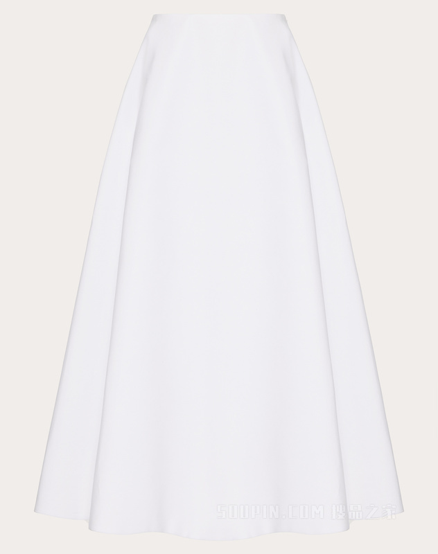 棉质府绸中长款迷笛长裙