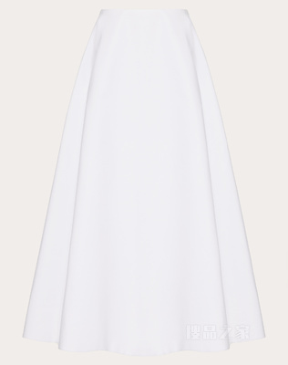 棉质府绸中长款迷笛长裙