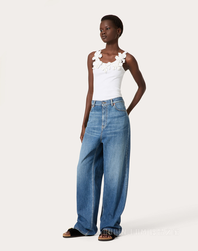 立体堆花工艺背心