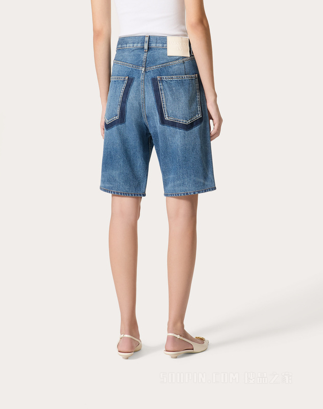 百慕大牛仔短裤