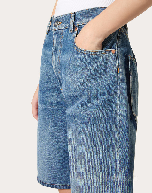 百慕大牛仔短裤